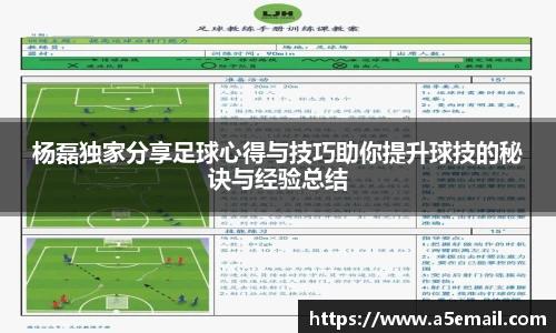 杨磊独家分享足球心得与技巧助你提升球技的秘诀与经验总结